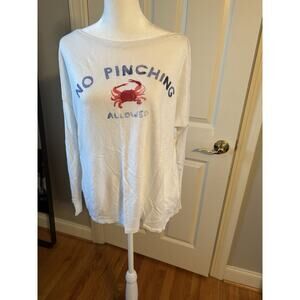 Talbots Xl No Pinching Linen Long sleeve Shirt Never Worn!